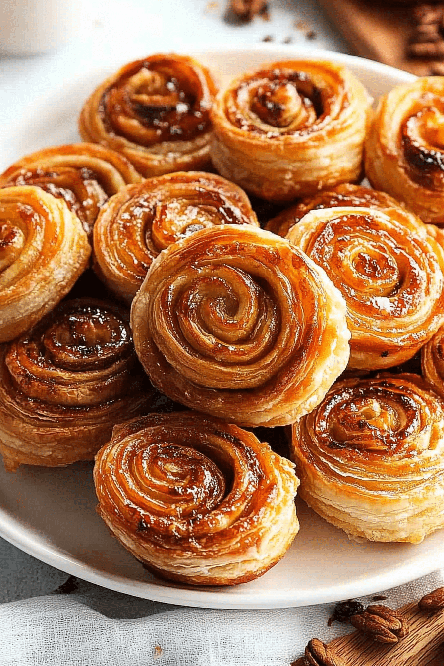 puff pastry pinwheels