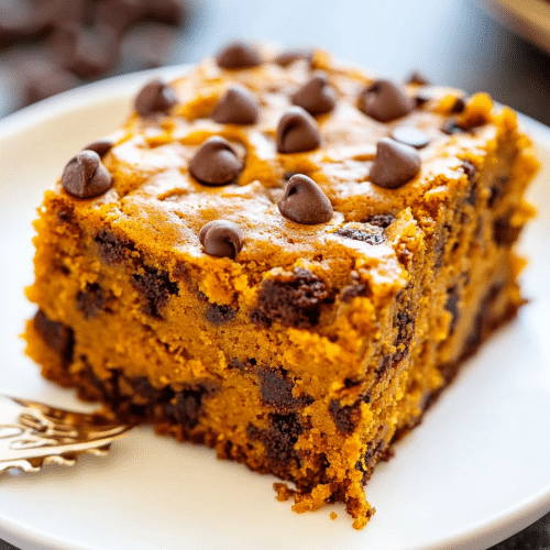pumpkin chocolate chip cake