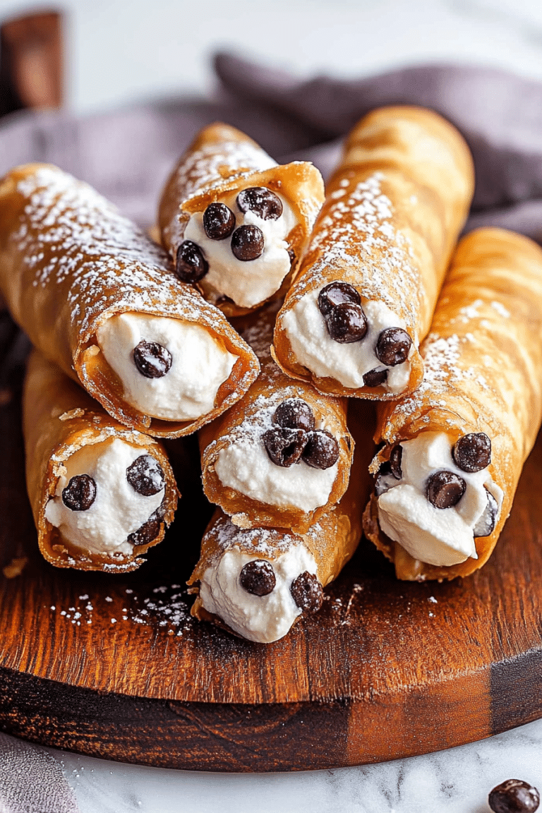 ricotta cannoli