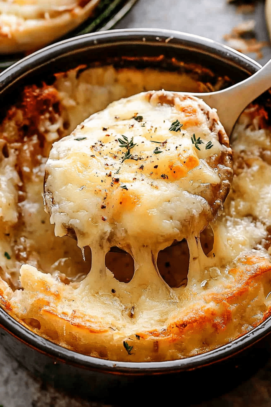slow cooker french onion