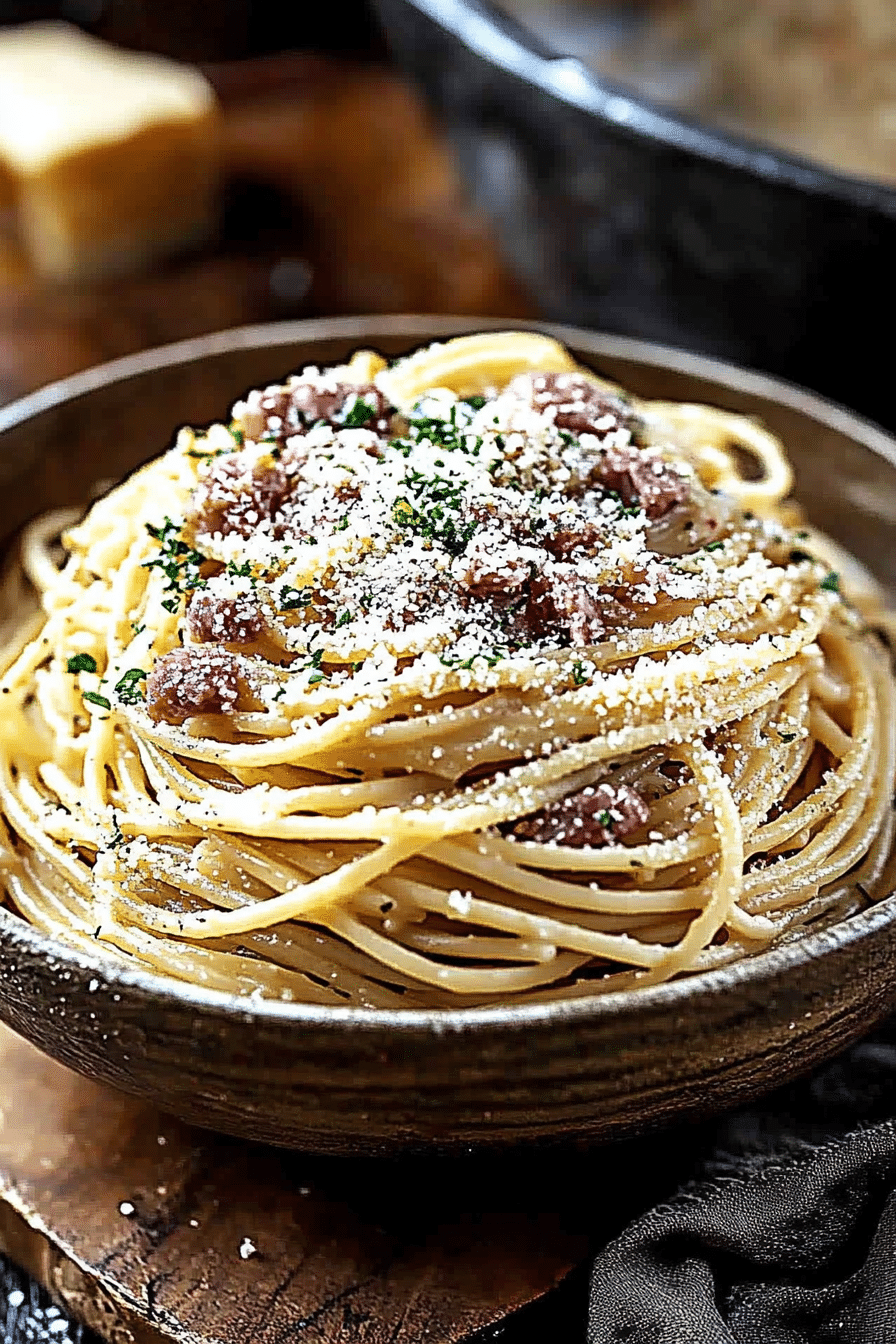 spaghetti carbonara