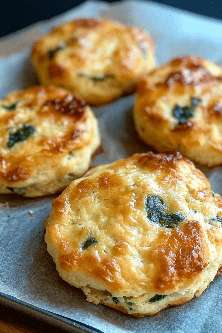 sun dried tomato spinach biscuits