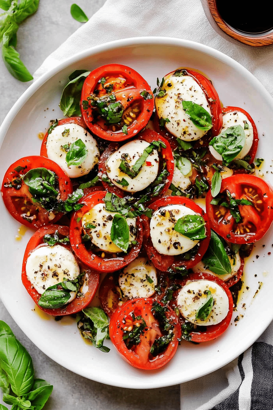 tomato mozzarella salad