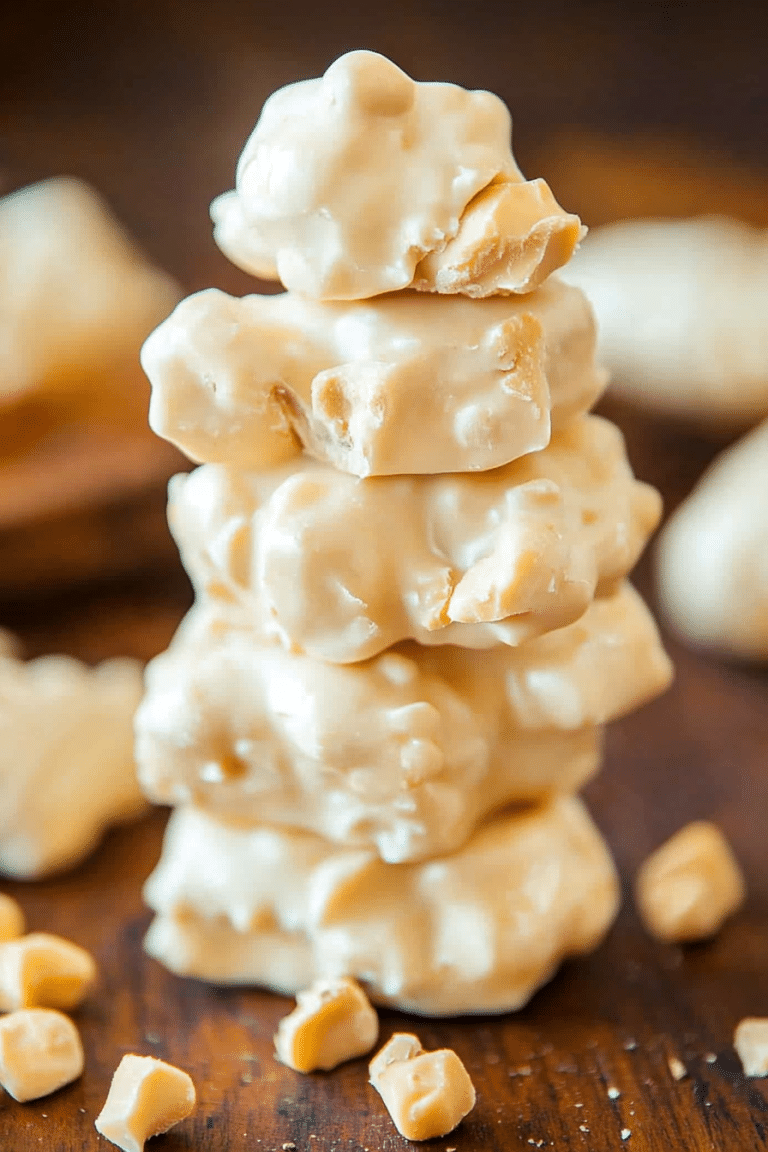 white chocolate peanut butter
