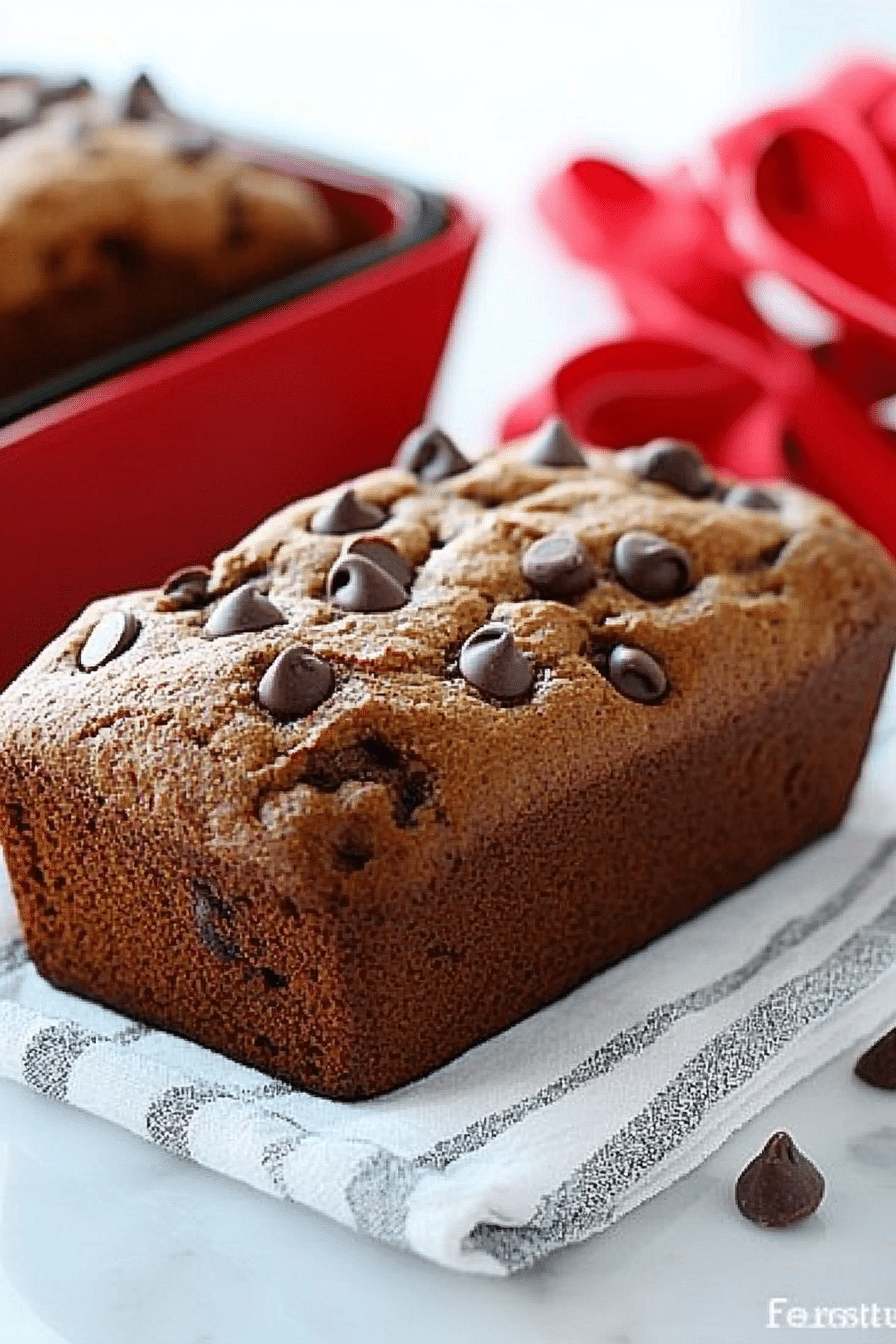 banana chocolate chip bread