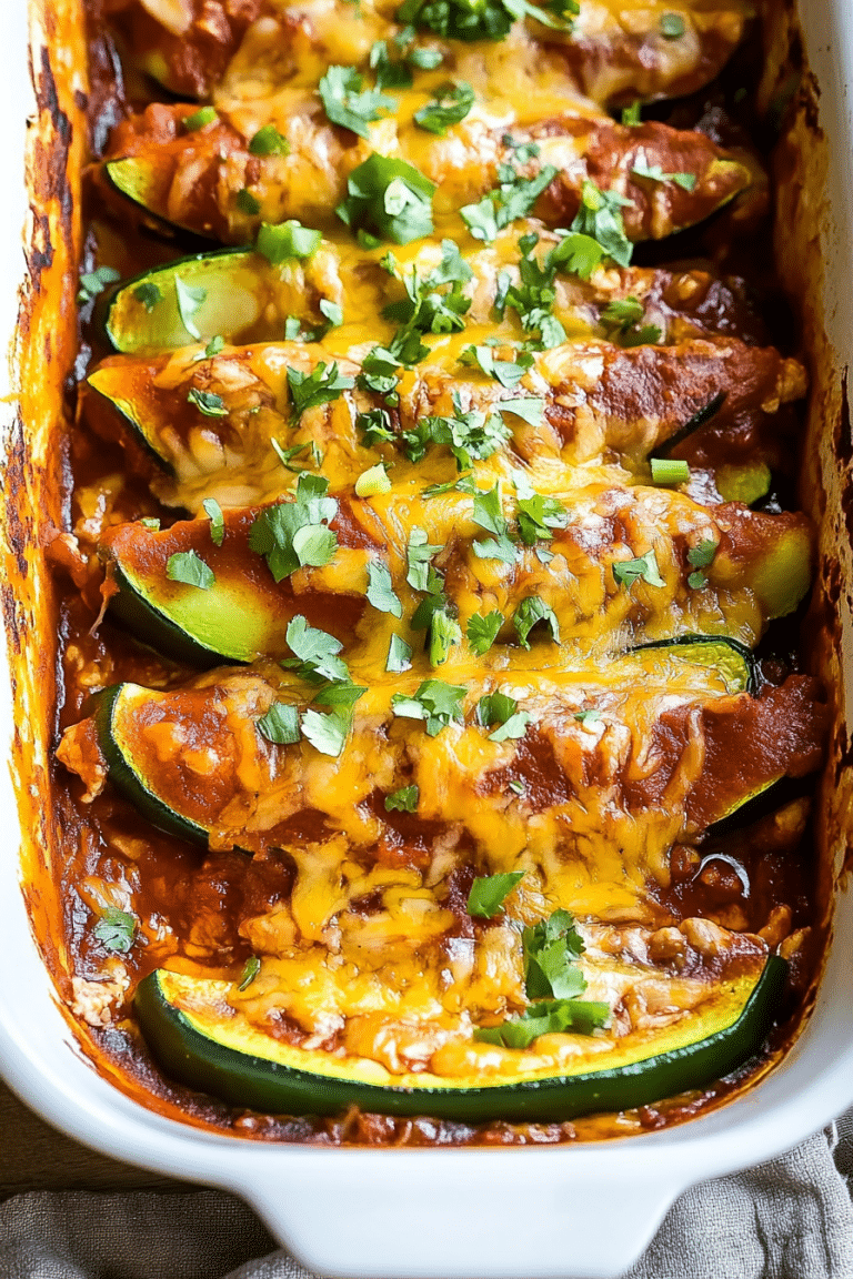 chicken enchilada zucchini