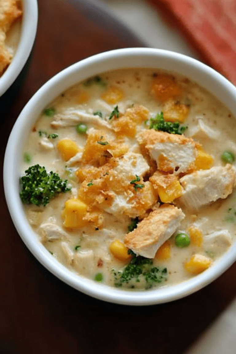 chicken pot pie stew