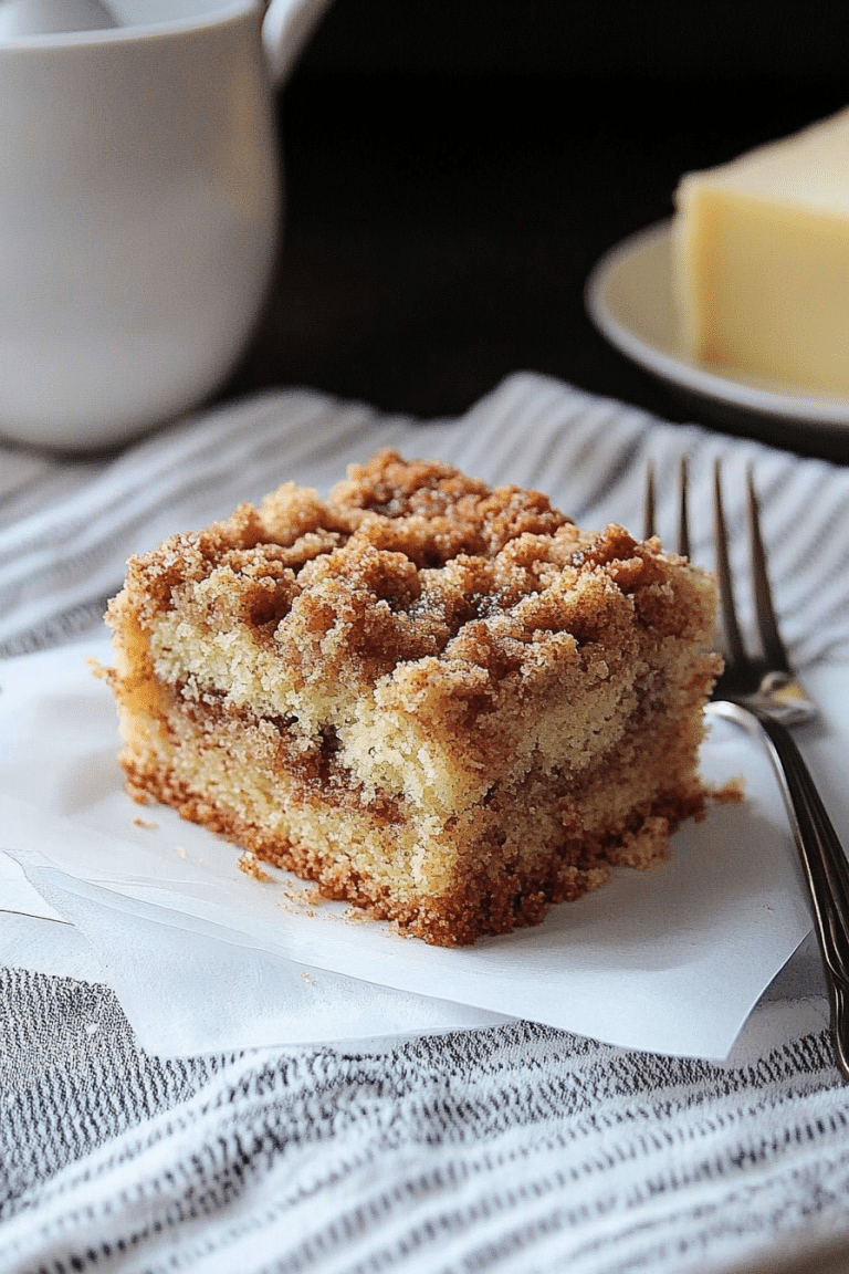 crumb cake recipe