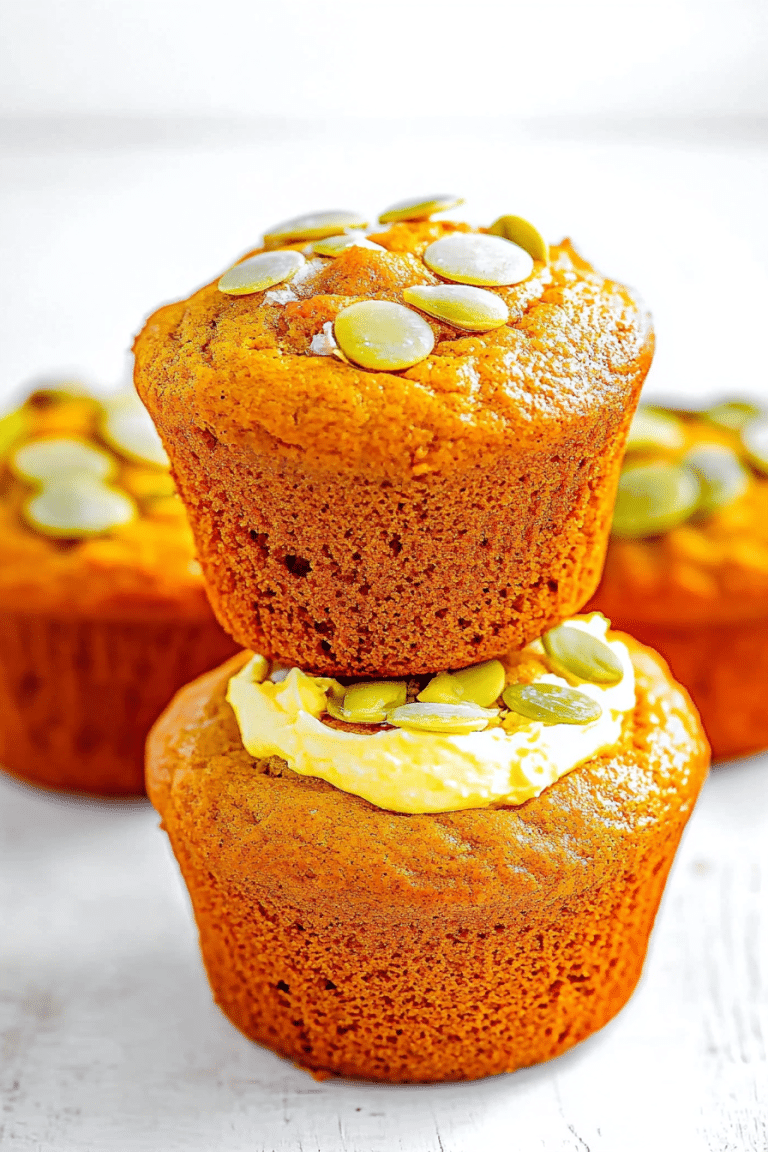 pumpkin cream cheese muffins