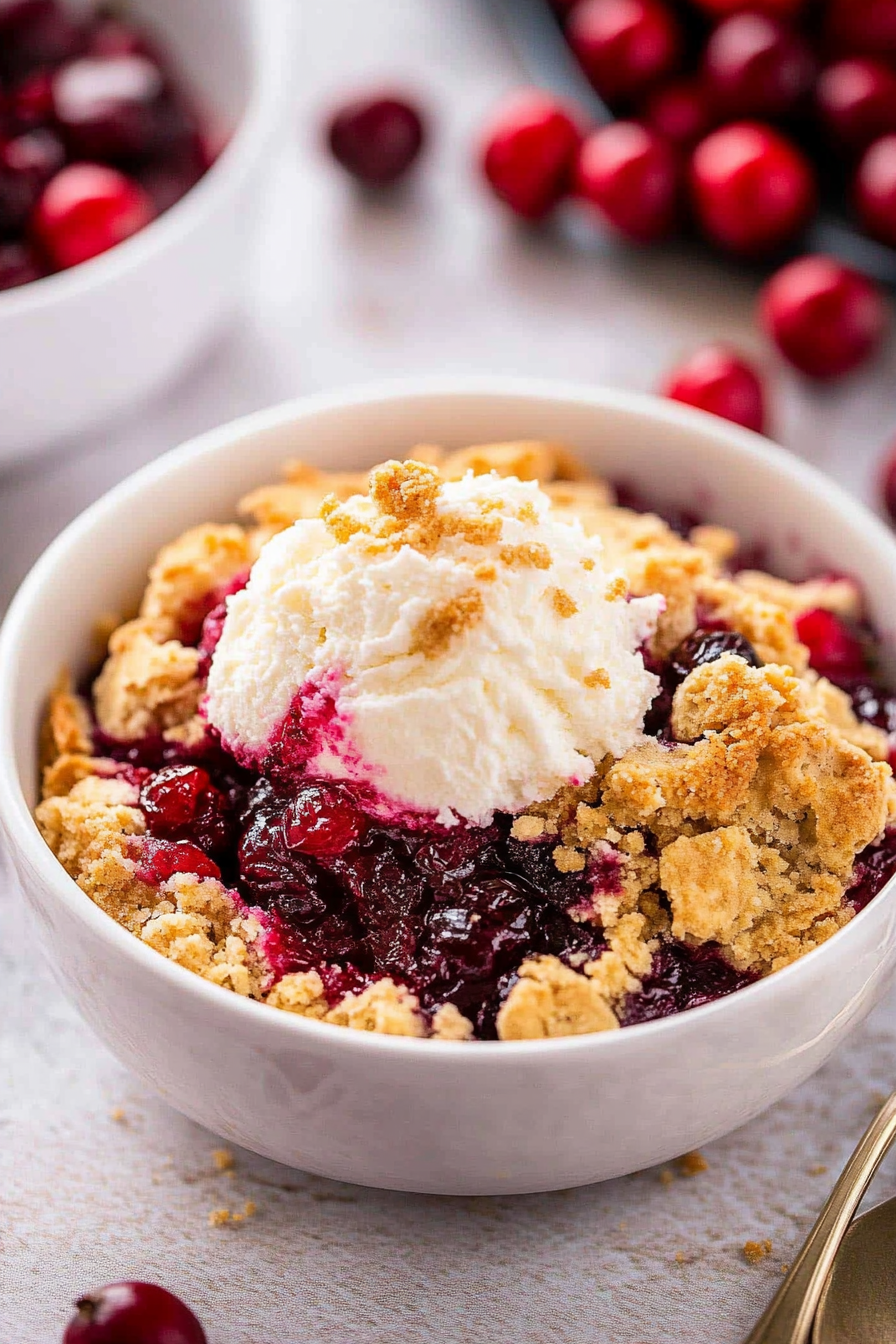Cranberry Cobbler