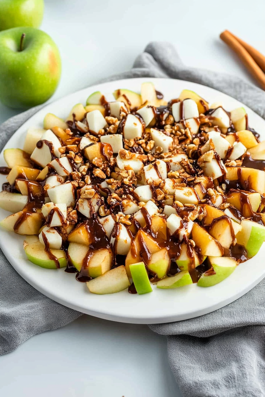 apple nachos