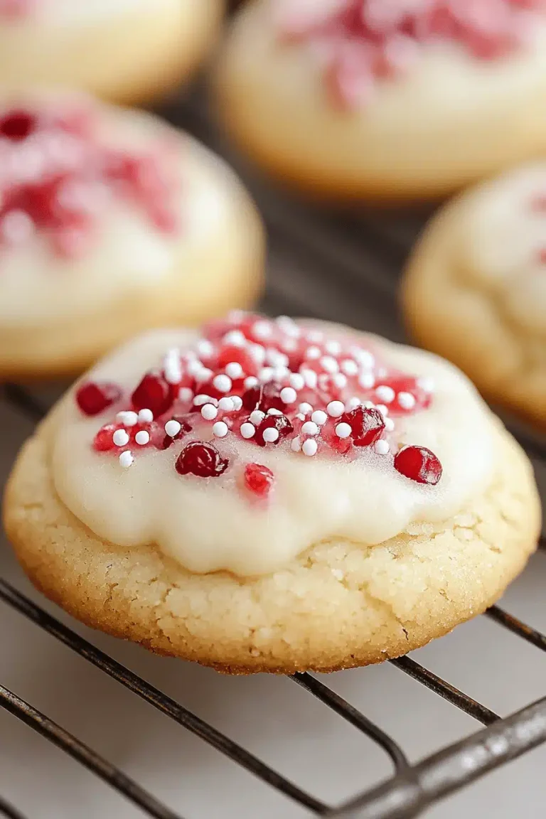 Almond Cherry Cookies