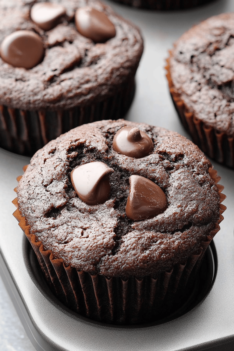 Zucchini Chocolate Chip Muffins