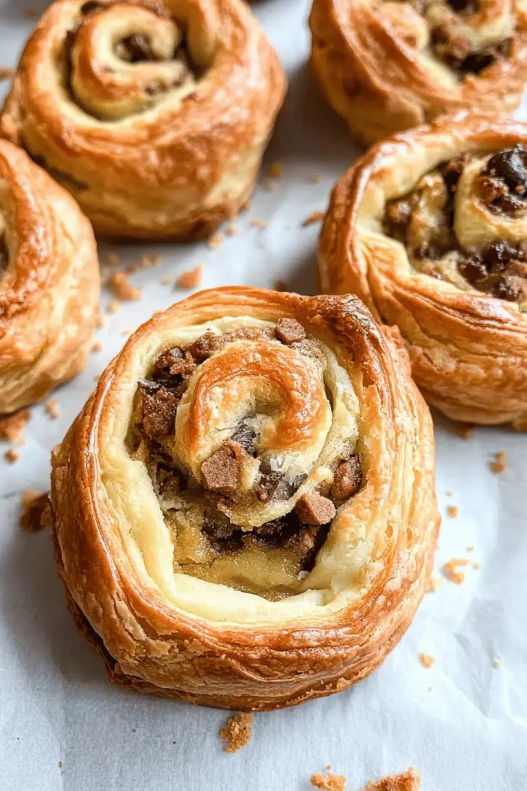 puff pastry pinwheels