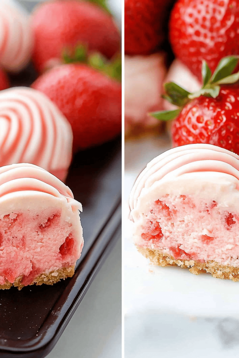 Strawberry Cheesecake Swirl Simple Recipe