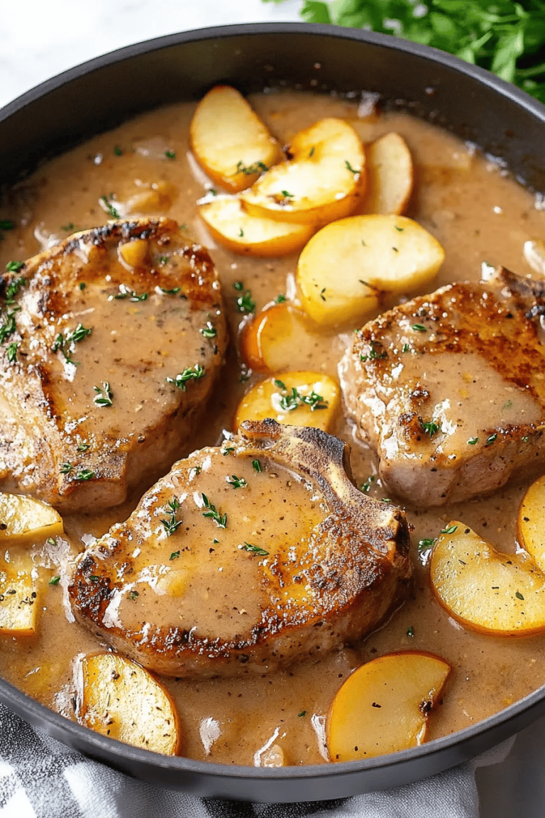 baked pork chops