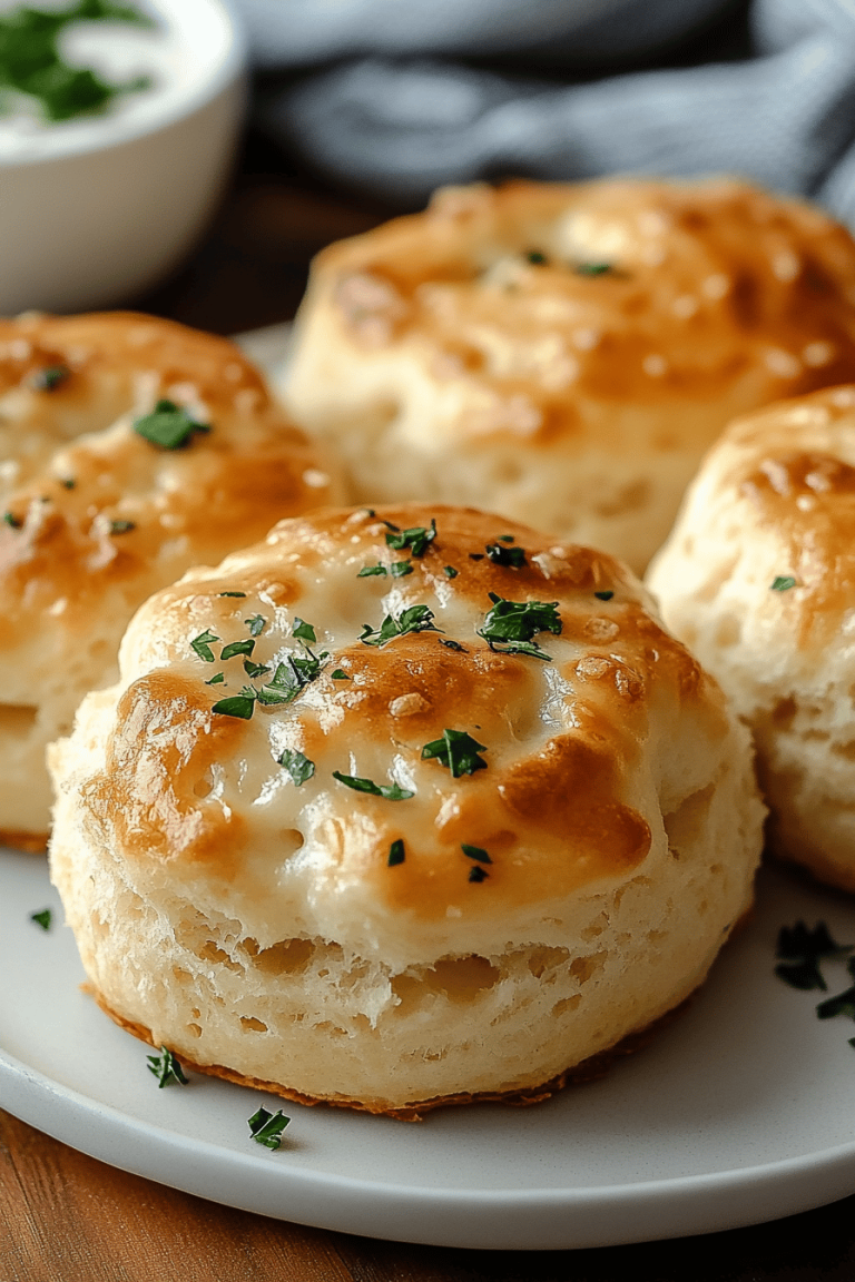 cheesy garlic biscuits