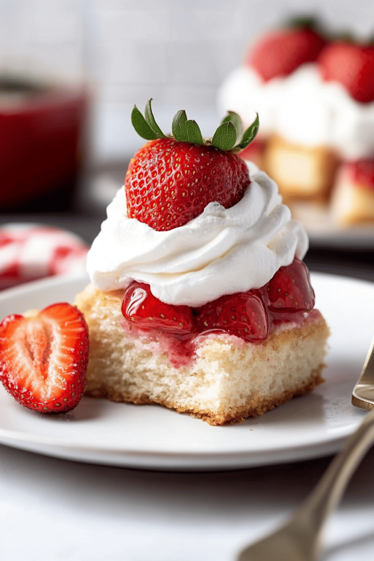 easy strawberry dessert