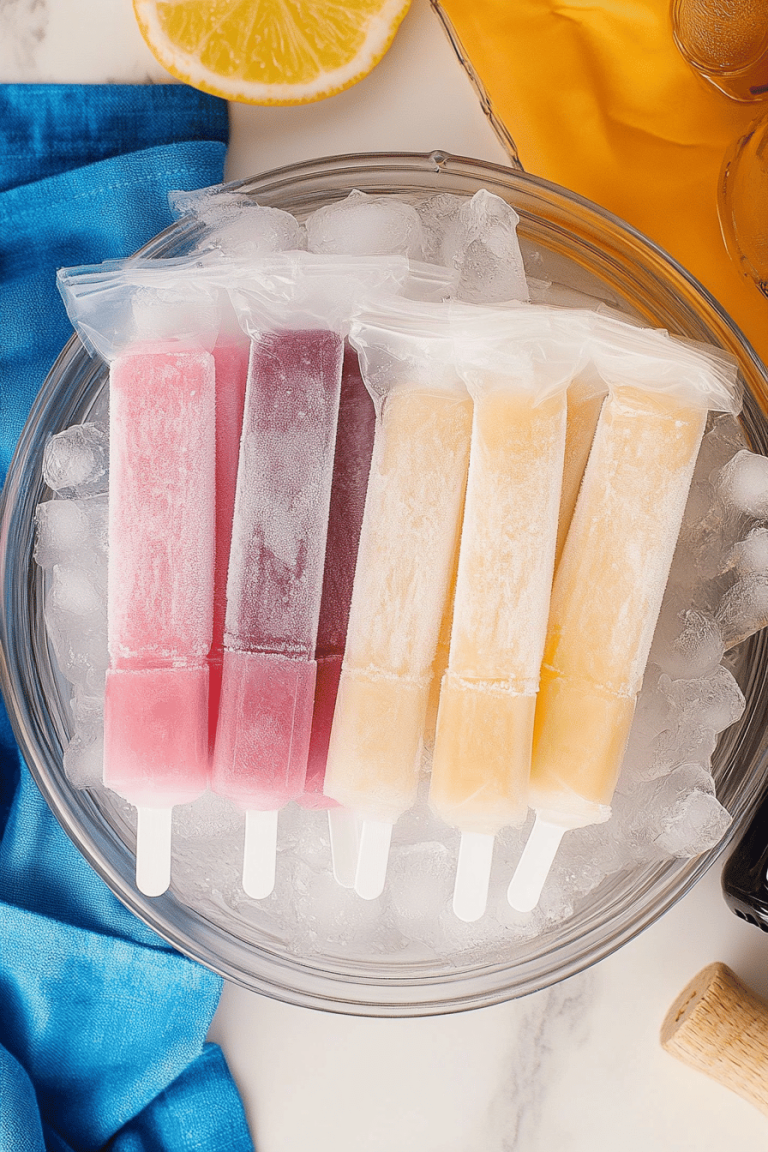 frozen fruit pops