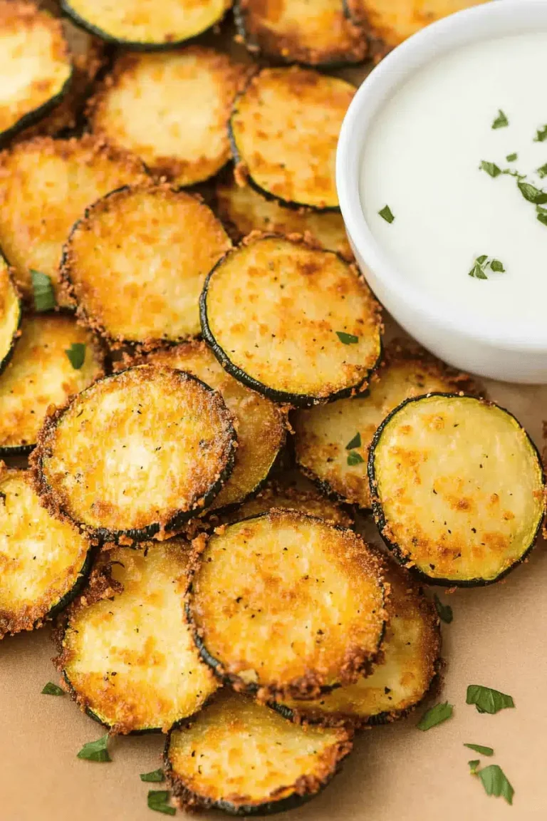 Air Fryer Zucchini Chips