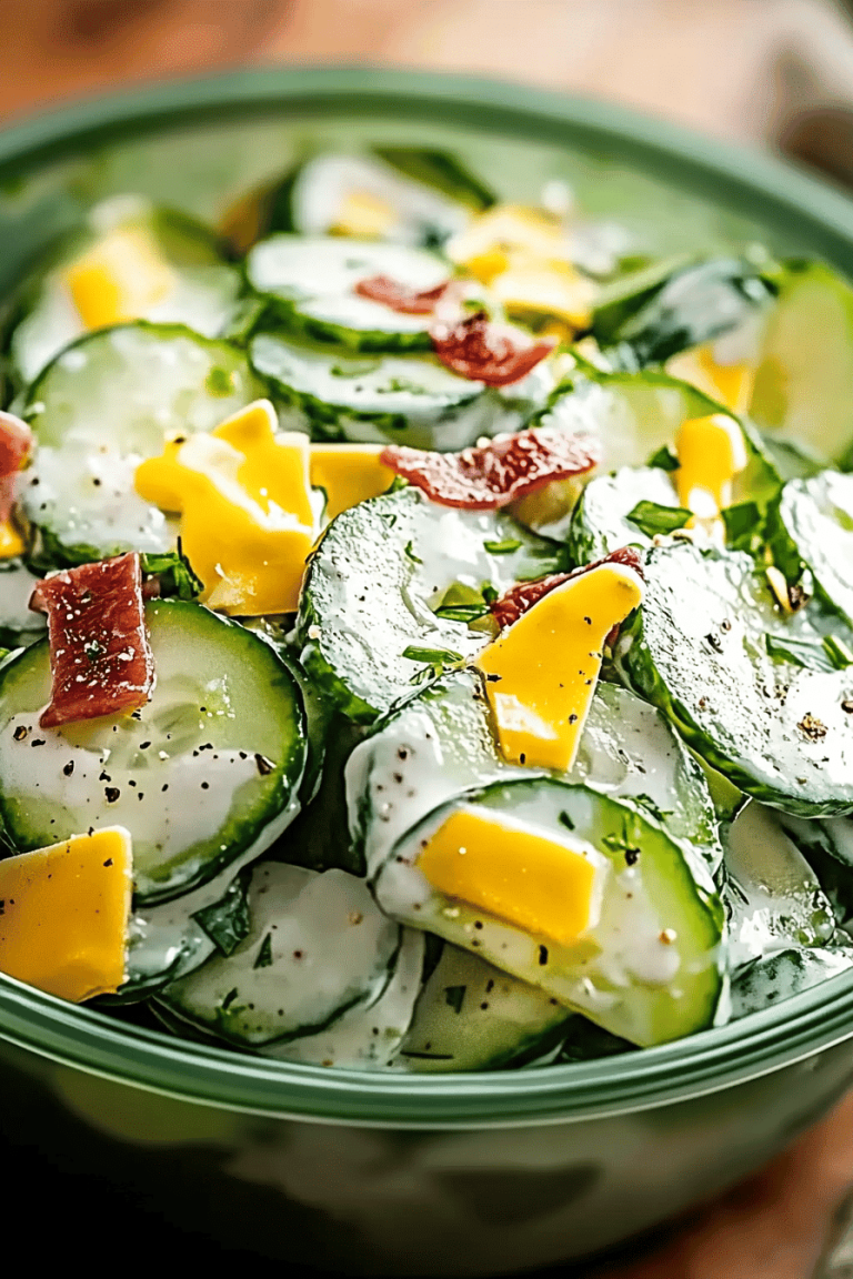 Easy Cucumber Salad Recipe