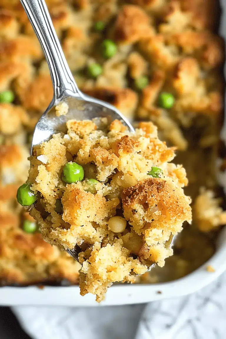 Mama’s Classic Cornbread Dressing – A Southern Comfort Favorite