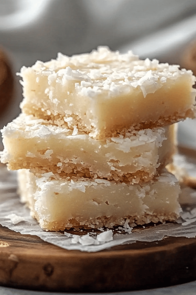 Caramel Coconut Bars