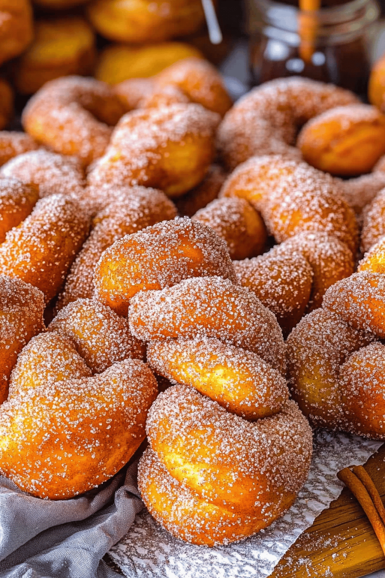 Cinnamon Coffee Cake Donuts