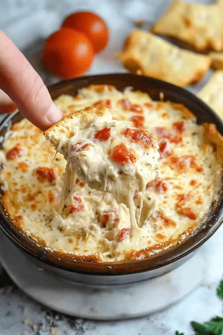 white cheese dip