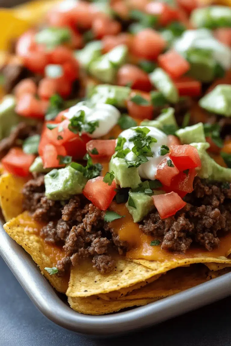 Beef Nachos Recipe