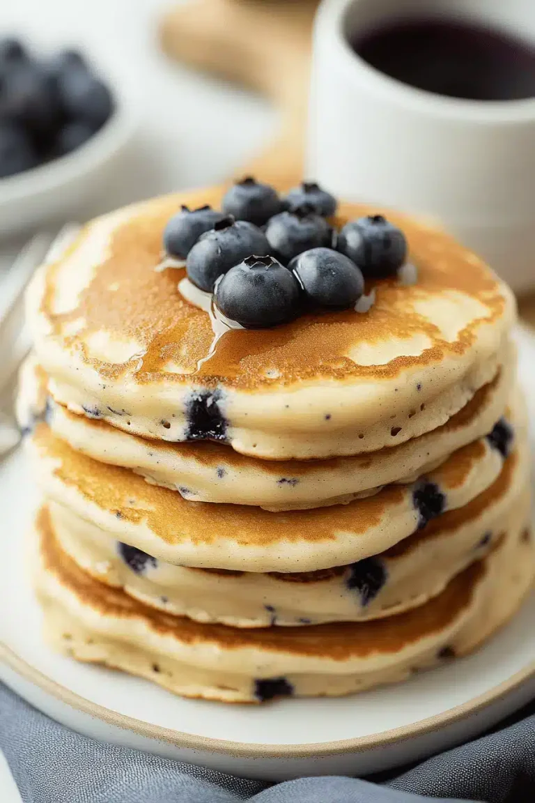 Fluffy Japanese Soufflé Pancakes (Cloud-Like Breakfast Treat!)