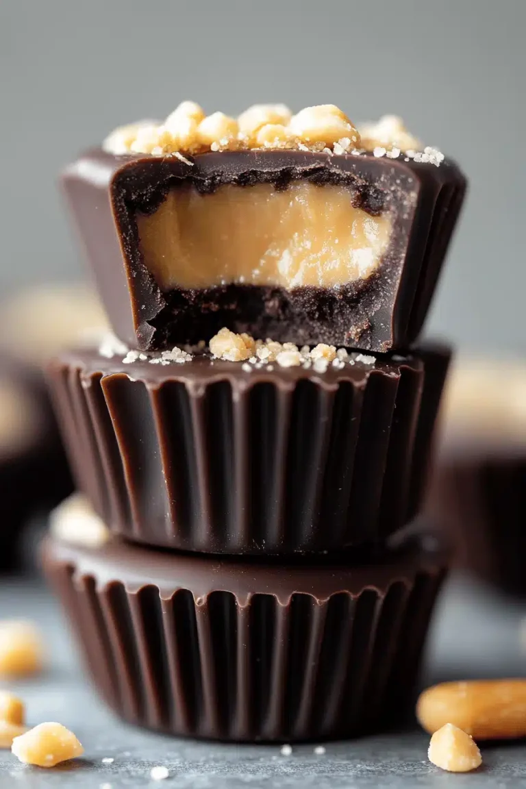 Chocolate Peanut Butter Crunch Cups