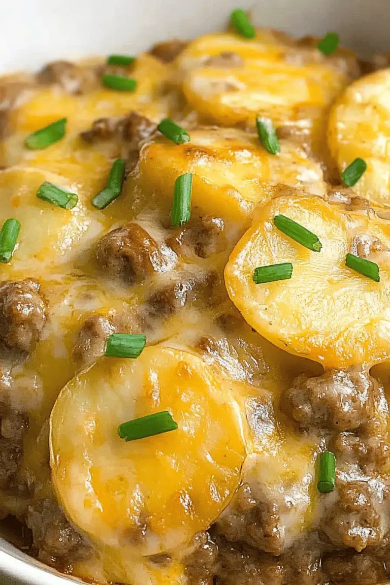 Hamburger and Potatoes