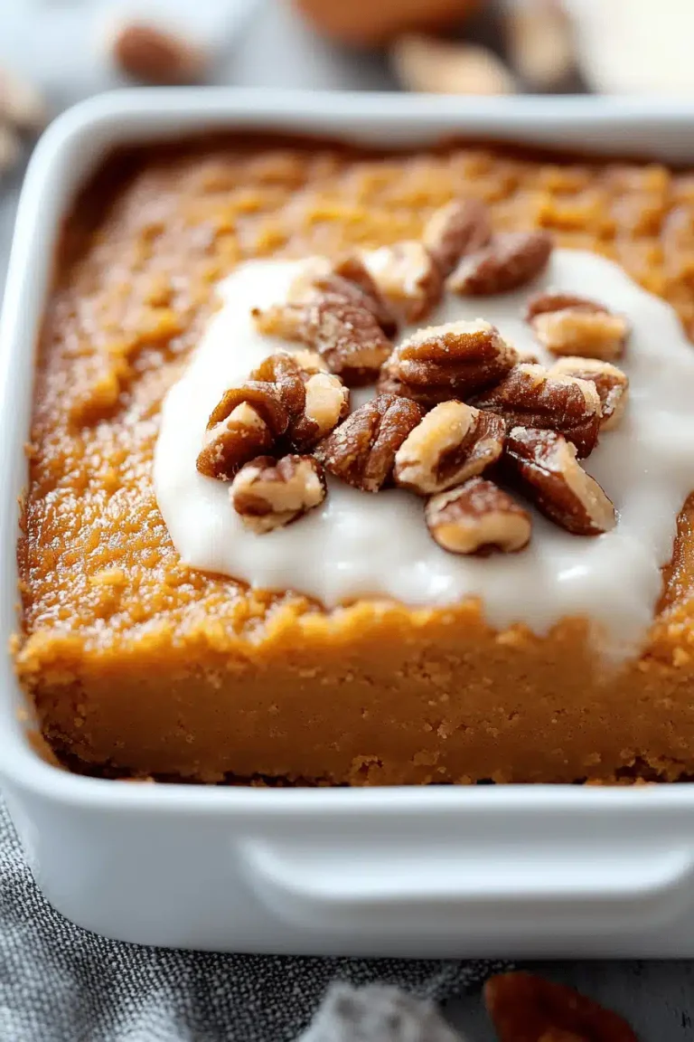 Sweet Potato Dump Cake Recipe