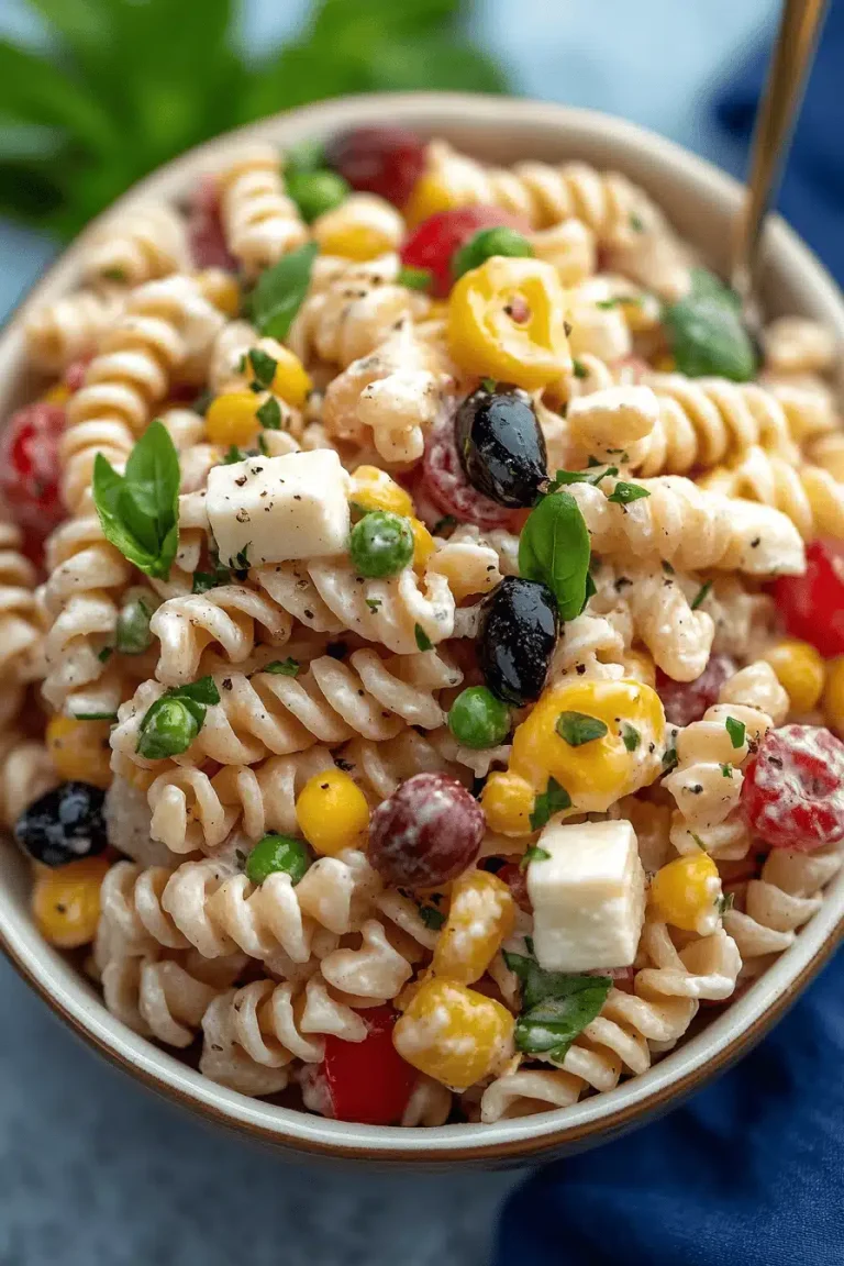 Dill Pickle Pasta Salad