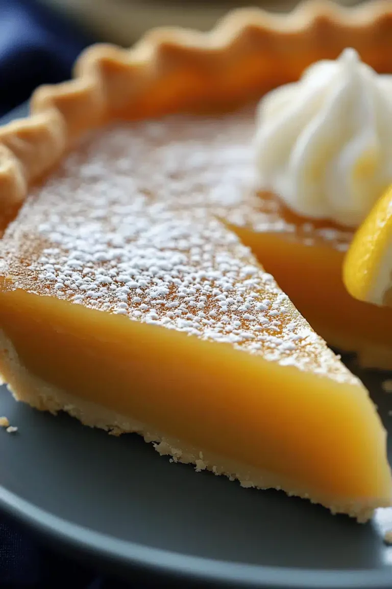 Lemon Chess Pie Recipe