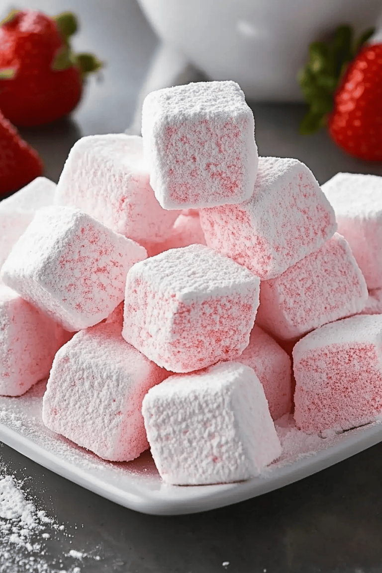 Strawberry Marshmallows Salad