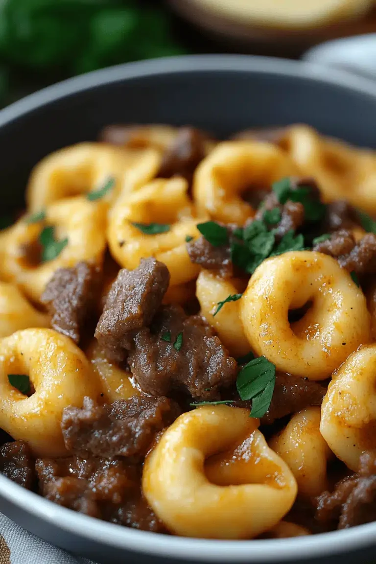 Cheesy Baked Tortellini