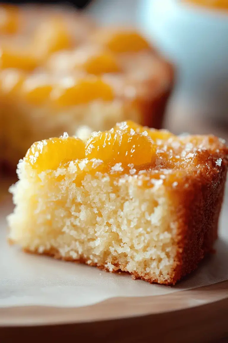 Greek Orange Cake