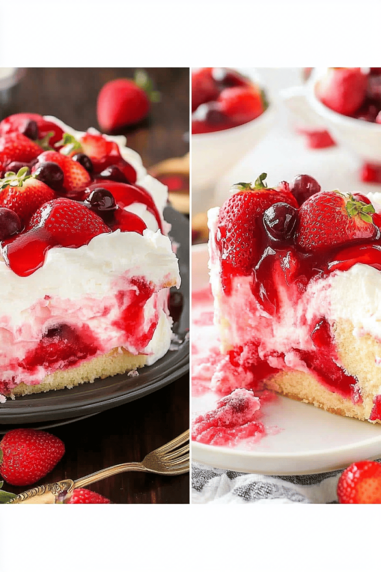 Strawberry Heaven Cake