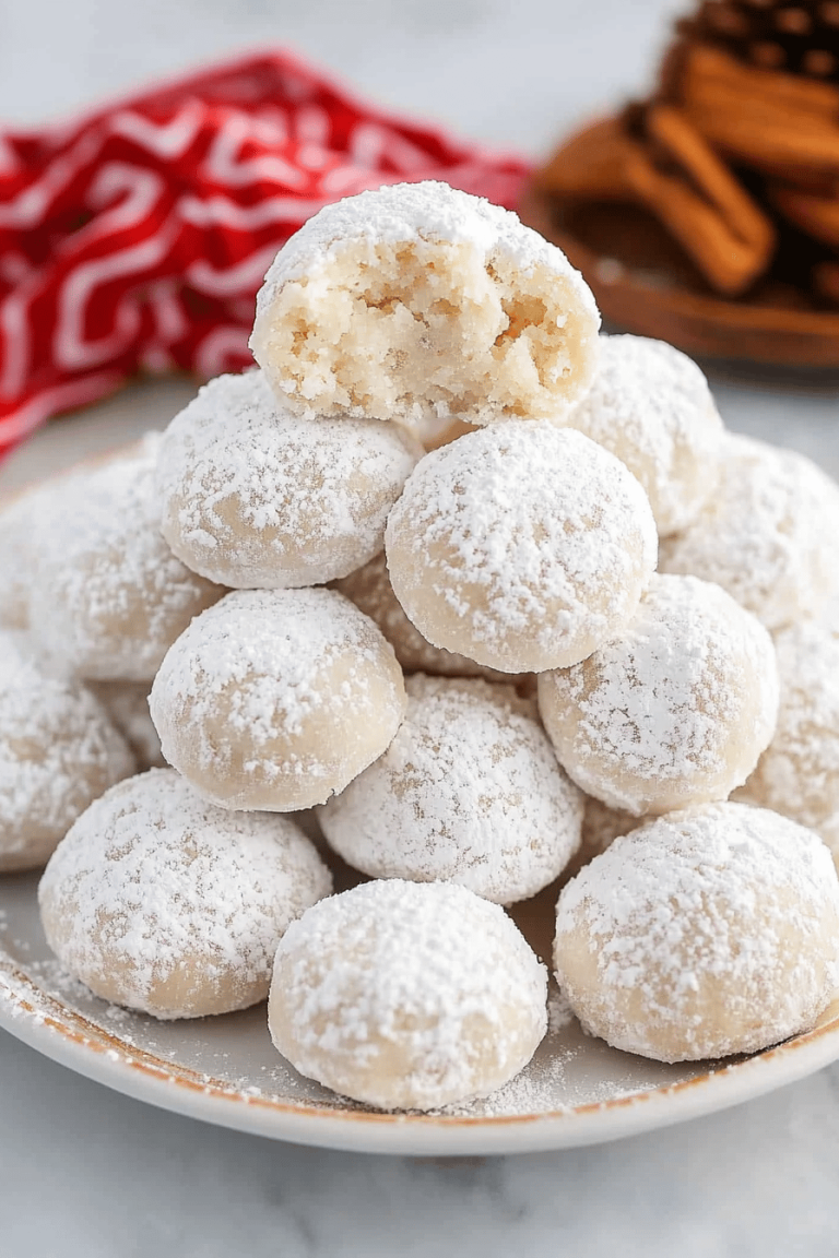 Almond Wedding Cupcakes
