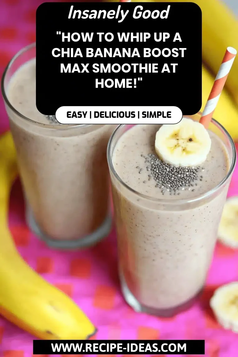 Simple Mango Banana Smoothie Delight