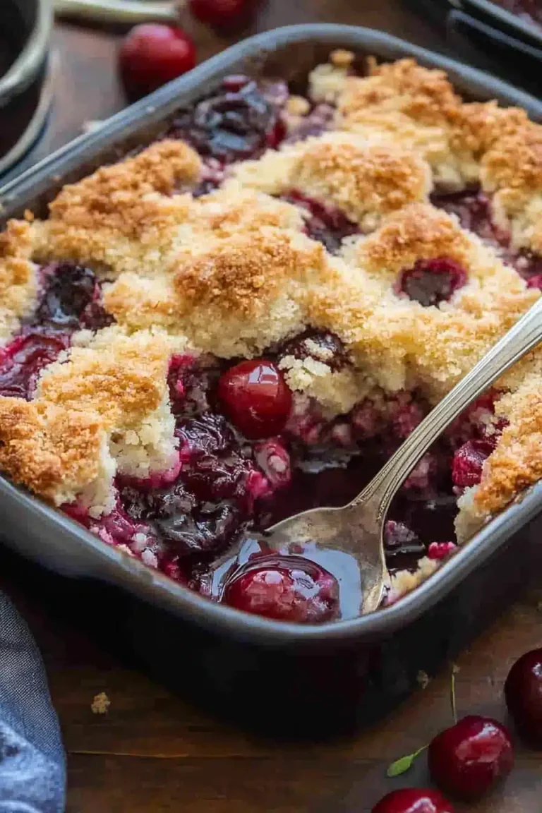 Instant Pot Cherry Cobbler