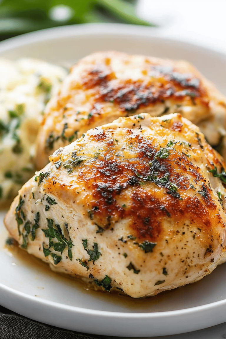 Spinach Stuffed Chicken Breast