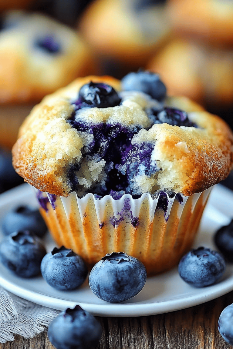 blueberry muffins