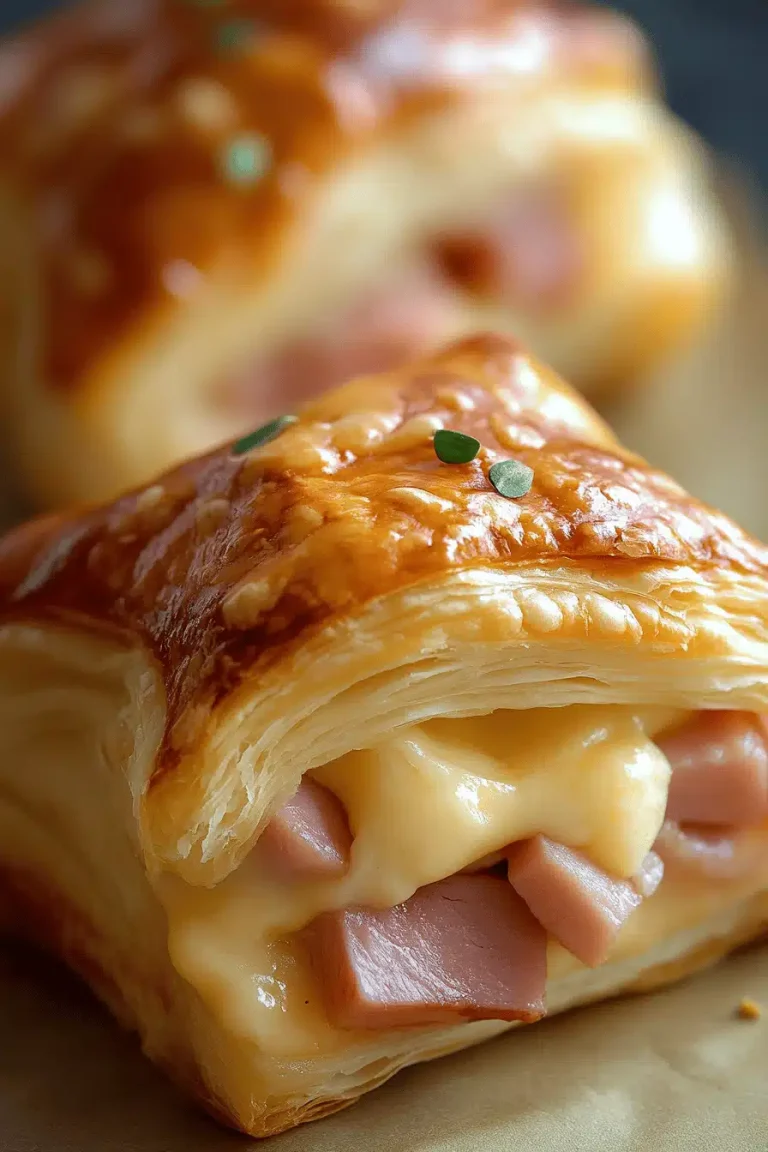 Ham and Cheese Puff Pastry