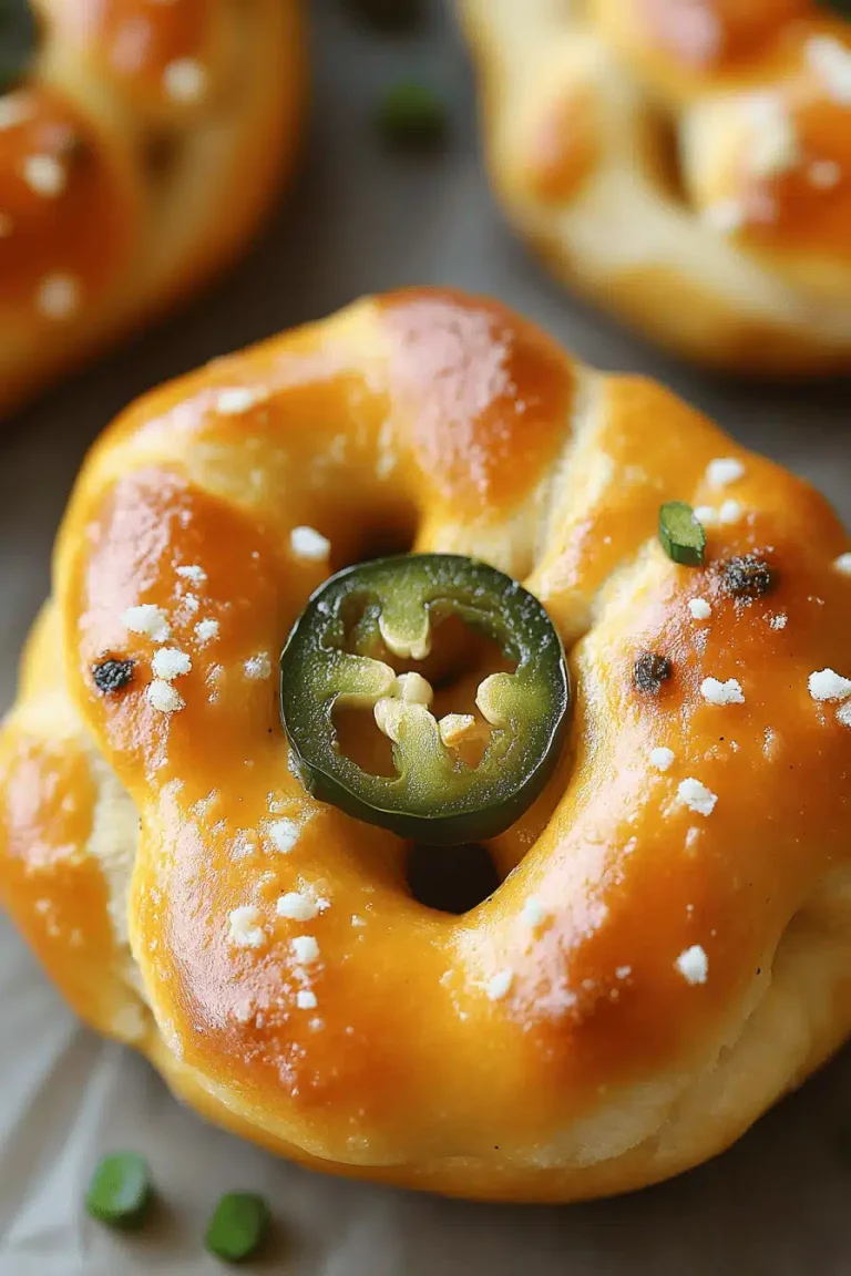 Jalapeno Cheddar Pretzels