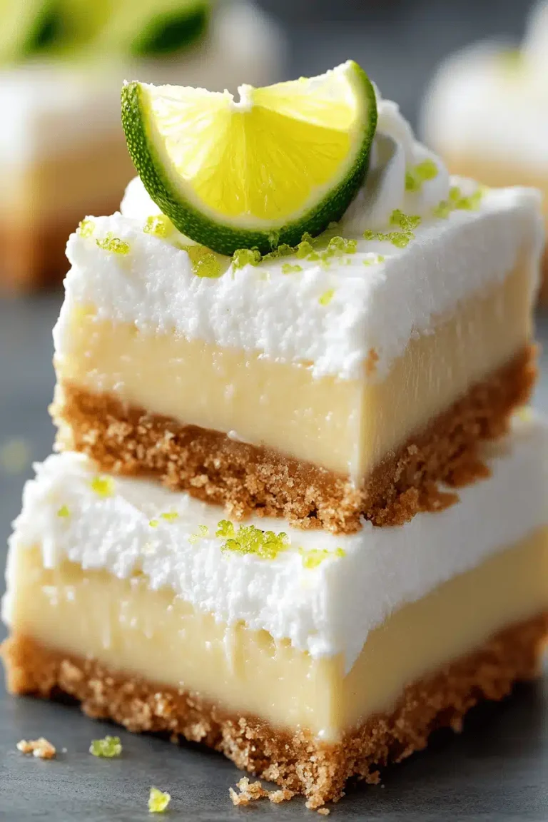 Key Lime Pie Bars