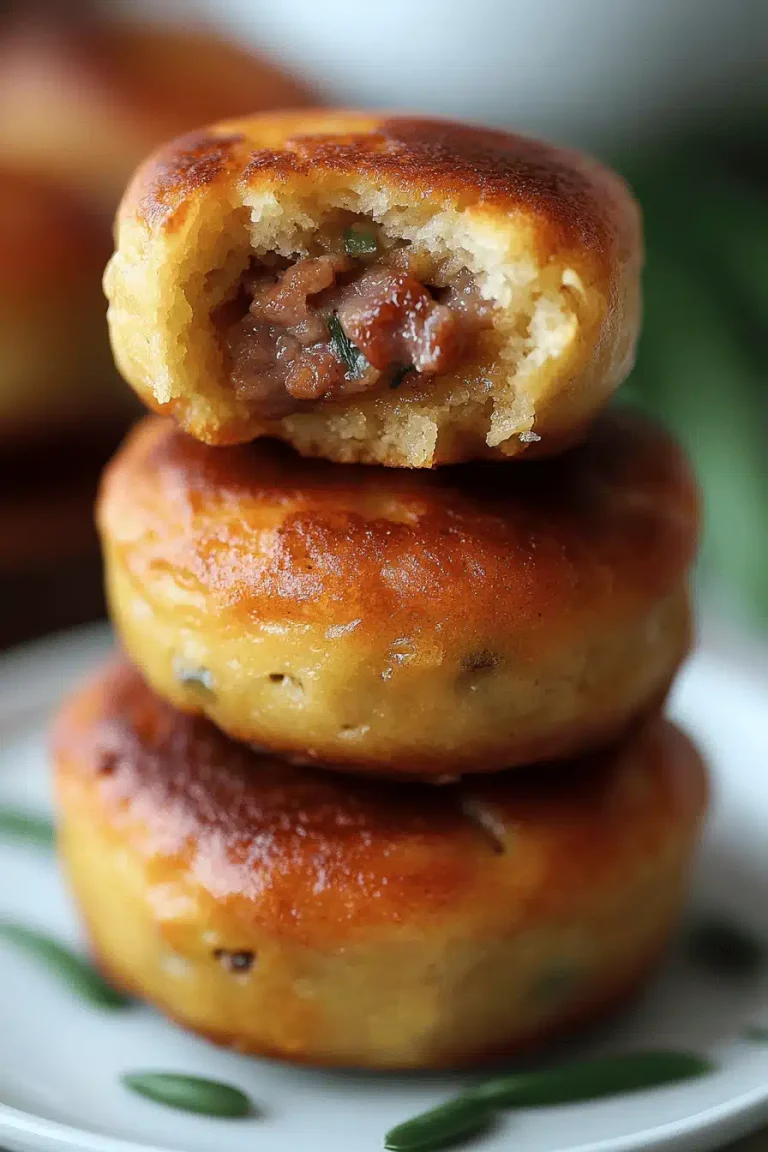 sausage pancake muffins