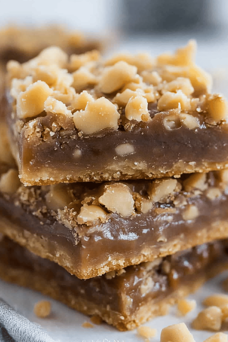 Almond Toffee Bars